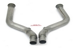 3" Mid-Pipes Natural Stainless Steel